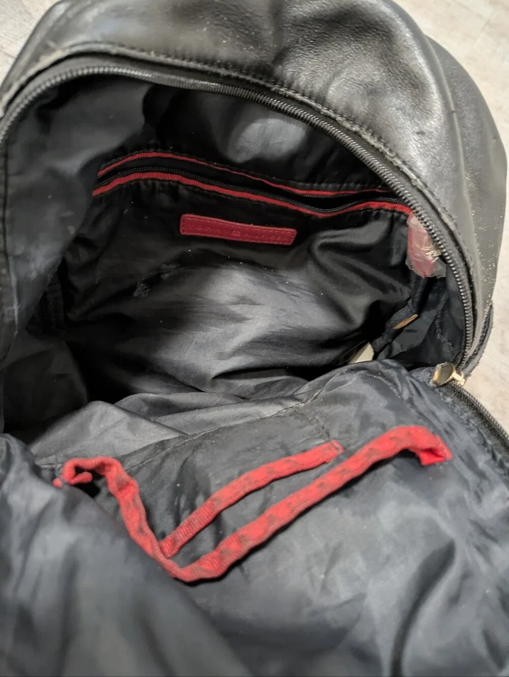Tommy Hilfiger Black Mini Backpack